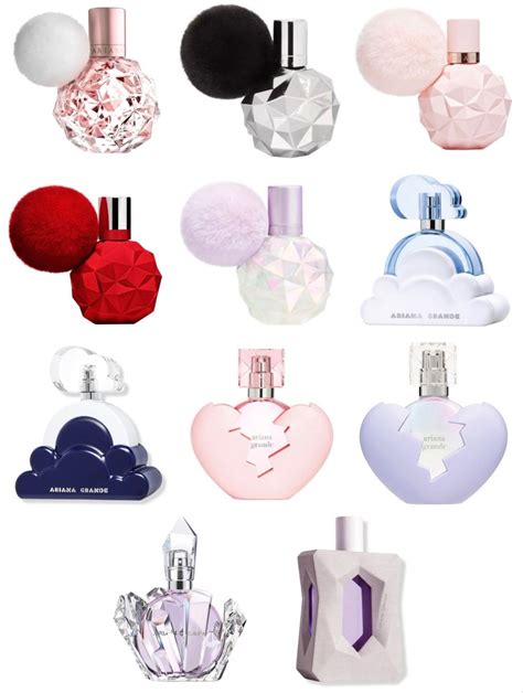 all ariana grande perfume names.